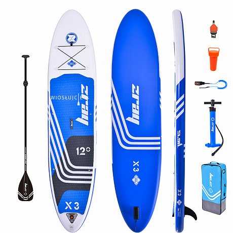 Deska SUP ZRAY X3 X-Rider Epic 12'0 - pompowany paddleboard