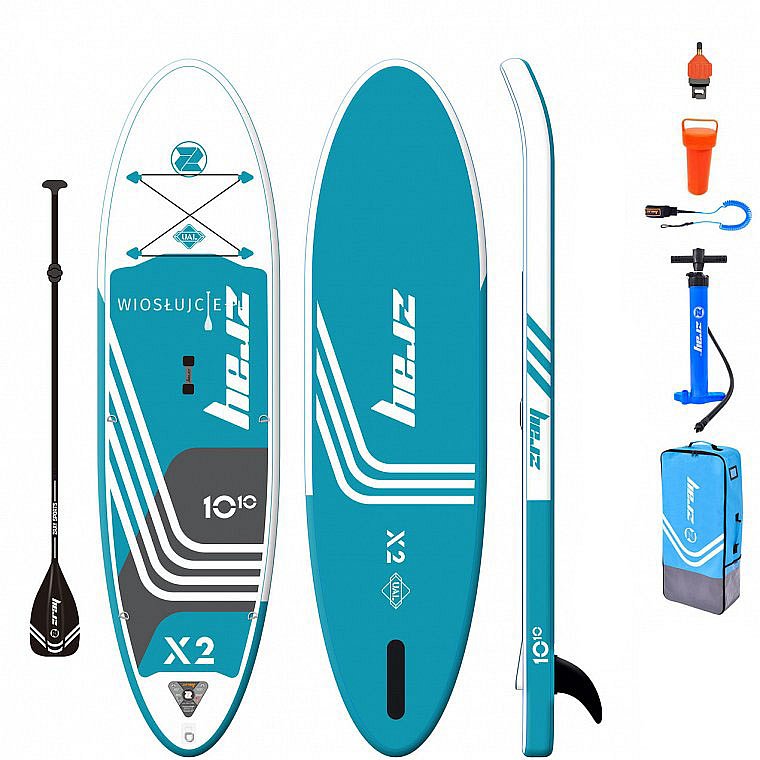 Deska SUP ZRAY X2 X-Rider DeLuxe 10'10 - zestaw 2021