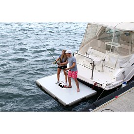 Platforma AQUA MARINA AIR PLATFORM ISLAND 8'2 - pompowany pomost