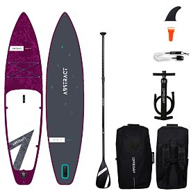 Deska SUP ABSTRACT SAKU 11'6 SAPHIR z wiosłem – pompowany paddleboard