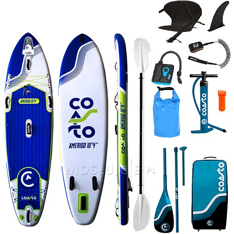 Deska SUP COASTO AMERIGO 10'2 - pompowany paddleboard