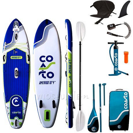 Deska SUP COASTO AMERIGO 10'2 - pompowany paddleboard