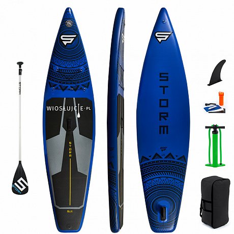 Deska SUP STX STORM Tourer 11'6 x 32'' BLUE – pompowany paddleboard