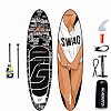 Deska SUP GLADIATOR ART SWAG 10'8 z wiosłem - pompowany paddleboard