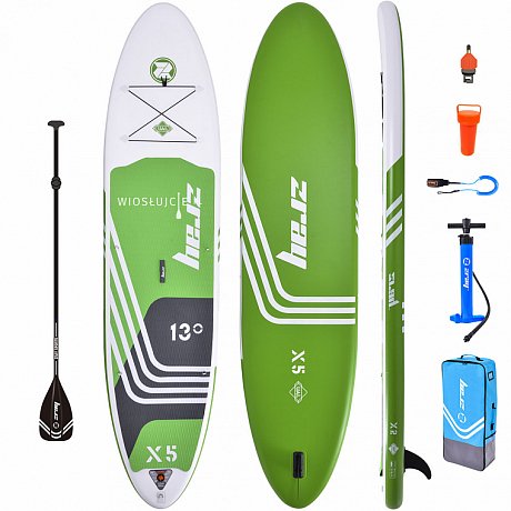 Deska SUP ZRAY X5 X-Rider XL 13'0 - zestaw 2021