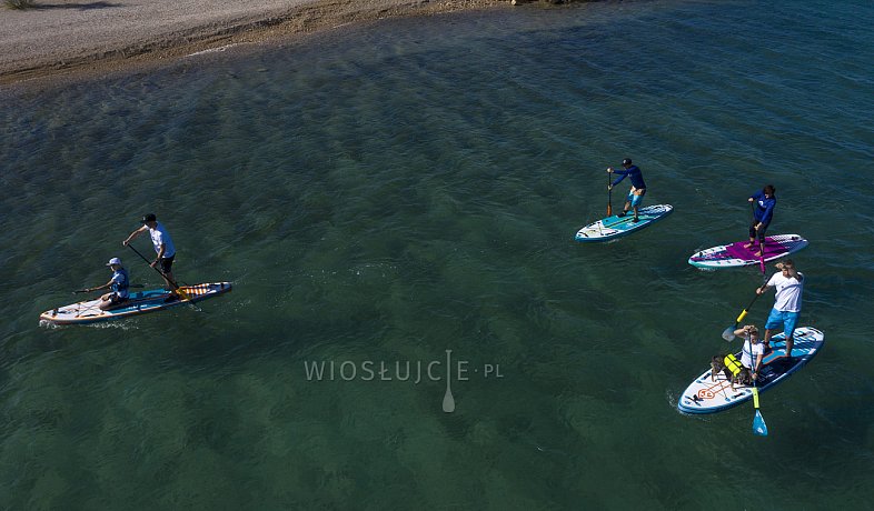 Deska SUP SKIFFO SUN CRUISE 12'0 z wiosłem - pompowany paddleboard