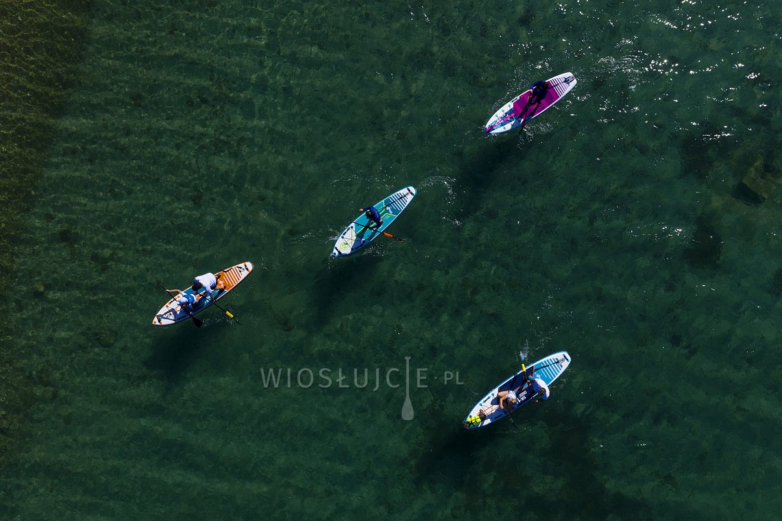 Deska SUP SKIFFO SUN CRUISE 12'0 z wiosłem - pompowany paddleboard