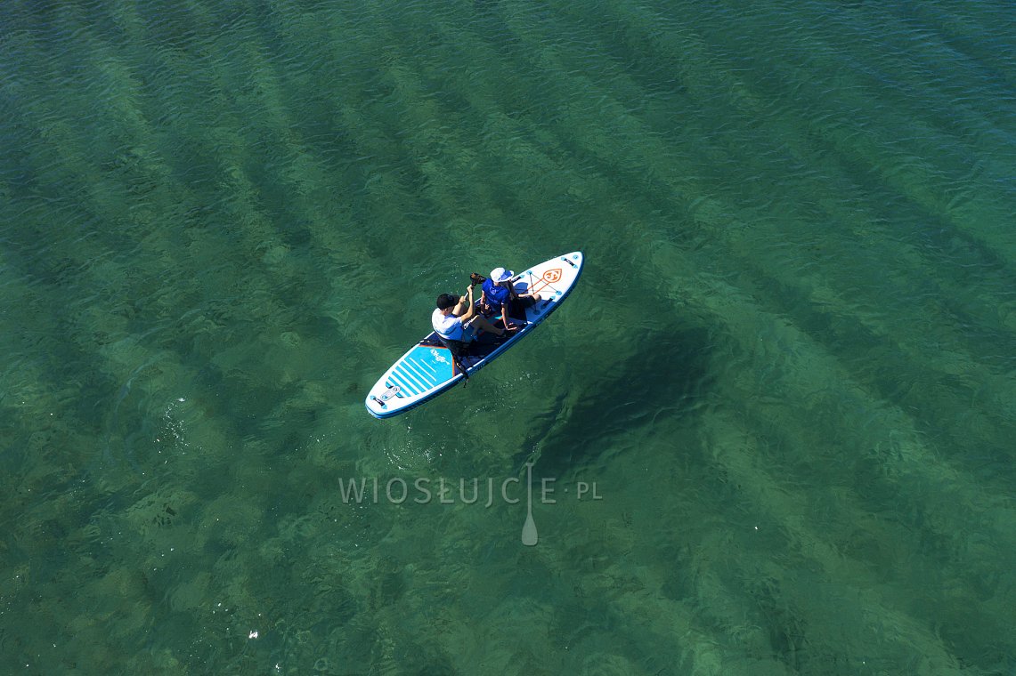 Deska SUP SKIFFO SUN CRUISE 12'0 z wiosłem - pompowany paddleboard