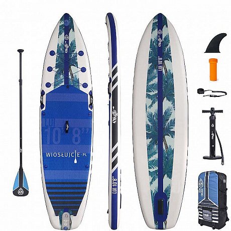 Deska SUP SKIFFO LUI 10’8 z wiosłem - pompowany paddleboard