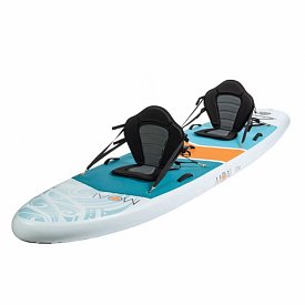 Deska SUP MOAI MULTIPERSON 12'4 - rodzinny paddleboard z wiosłami