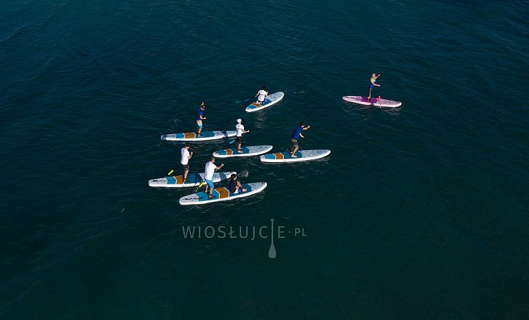 Deska SUP MOAI MULTIPERSON 12'4 - rodzinny paddleboard z wiosłami