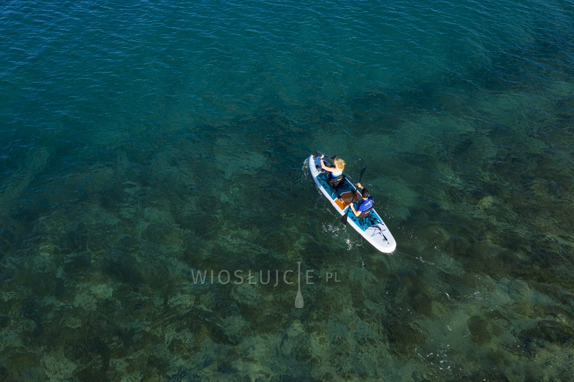 Deska SUP MOAI MULTIPERSON 12'4 - rodzinny paddleboard z wiosłami