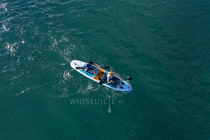 Deska SUP MOAI MULTIPERSON 12'4 - rodzinny paddleboard z wiosłami