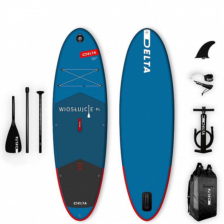 Deska SUP DELTA 10'0 z wiosłem – pompowany paddleboard
