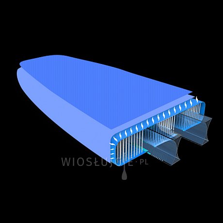 Deska WindSUP ZRAY F4 FURY EPIC 12'0 z wiosłem - pompowany paddleboard