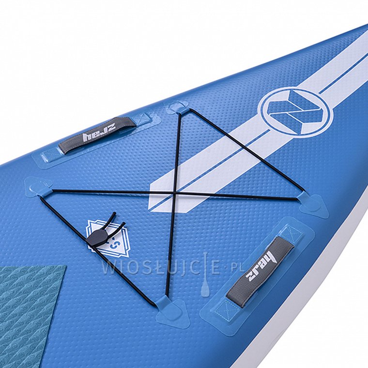 Deska WindSUP ZRAY F4 FURY EPIC 12'0 z wiosłem - pompowany paddleboard