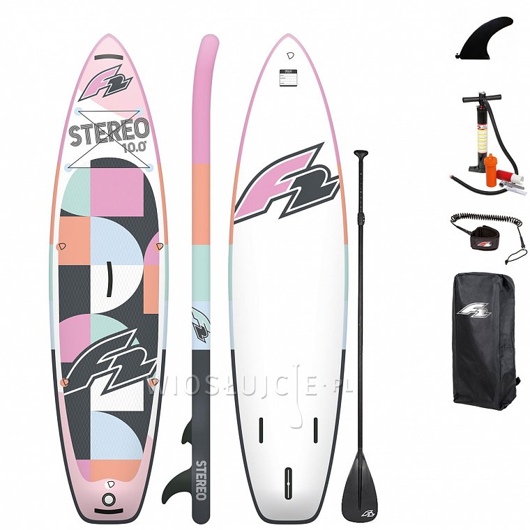 Deska SUP F2 STEREO 10’0 – pompowany paddleboard z wiosłem