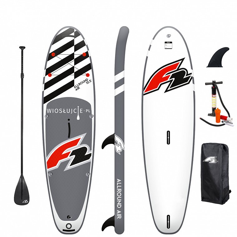 DESKA SUP F2 ALLROUND AIR WINDSURF 10'5 - pompowany paddleboard, windsurfing i kajak