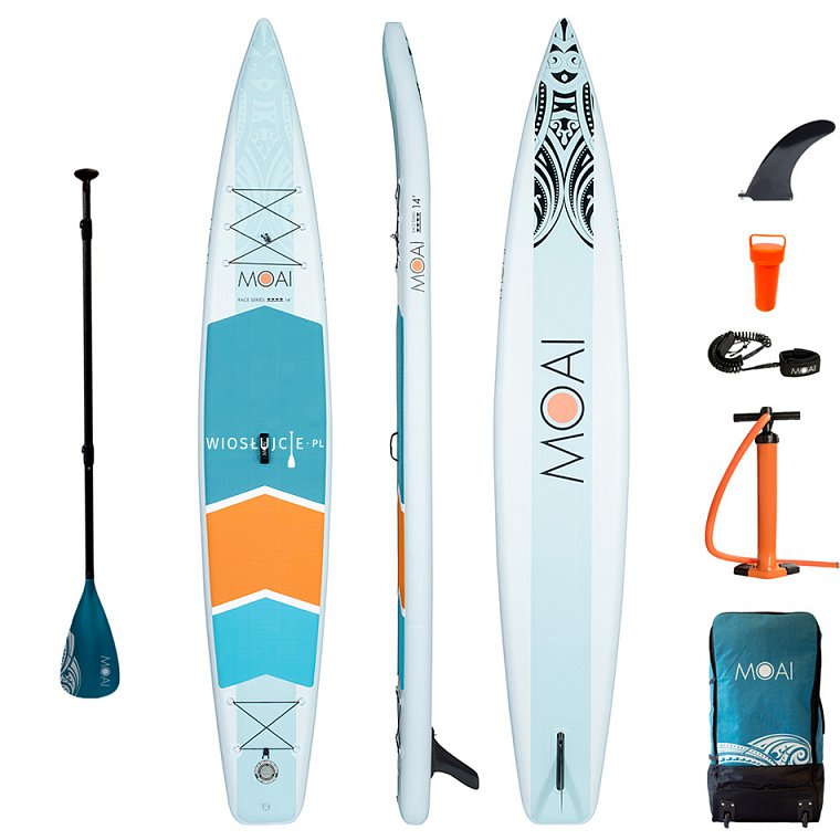 Deska SUP MOAI TOURING 14'0 - pompowany