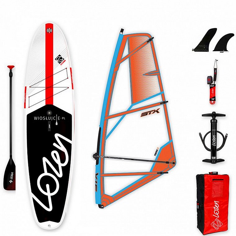 Paddleboard LOZEN 11' WindSUP komplet s plachtou - nafukovací paddleboard a windsurfing