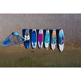 Komplet WindSUP SKIFFO SMU 10'4 COMBO + pędnik STX PowerKid lub MiniKid - pompowany paddleboard