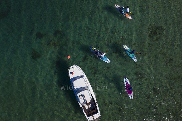 Deska WindSUP COMBO SKIFFO 10'4 SMU - pompowany paddleboard z opcją windsurfing + kajak