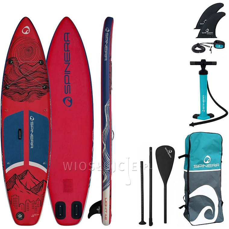 Deska SUP SPINERA SUP LIGHT 11'2 ULT - pompowany paddleboard - ultralekki