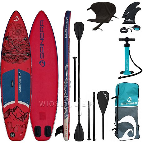 Deska SUP SPINERA SUP LIGHT 11'2 ULT - pompowany paddleboard - ultralekki