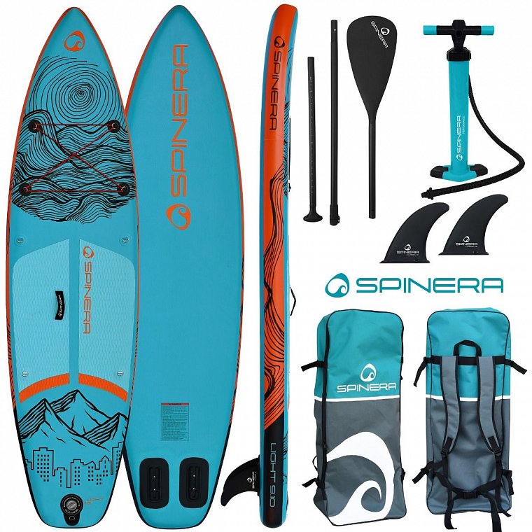 Deska SUP SPINERA SUP LIGHT 9'10 ULT - pompowany