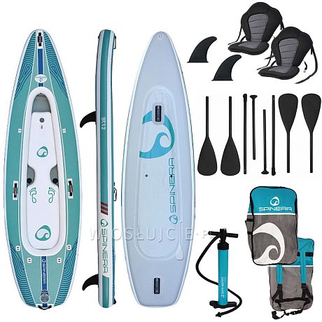Deska SUP SPINERA SUPKayak SK 12, 12'0 - pompowany SUPKajak