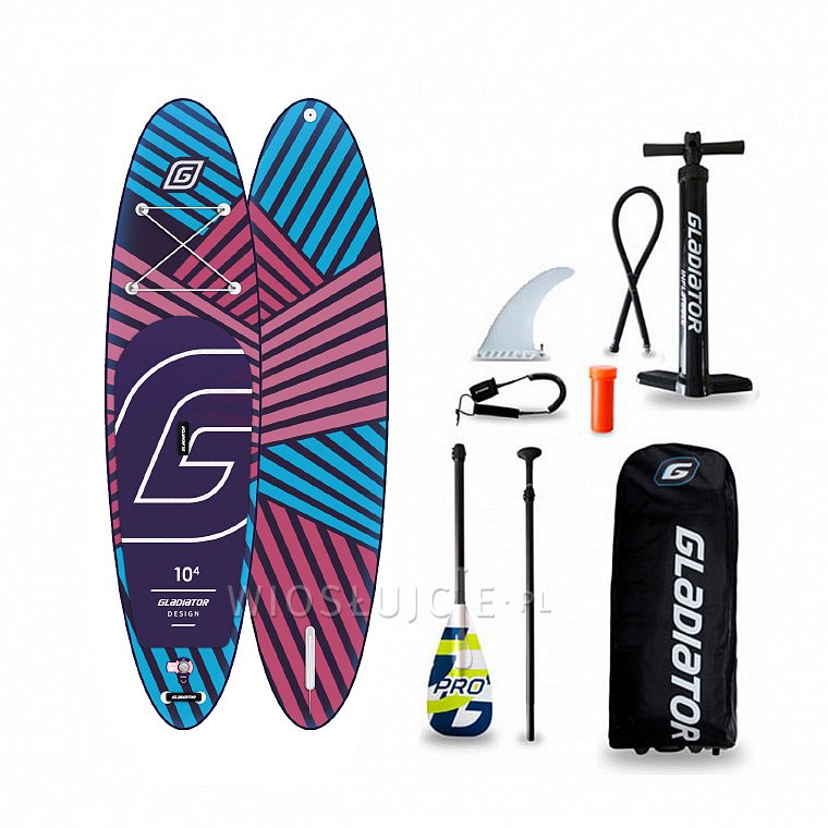 GLADIATOR PRO Design 10,4-31 - nafukovací paddleboard