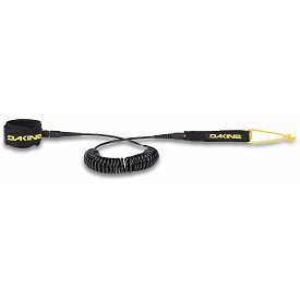 leash DAKINE SUP COILED ANKLE LEASH 10' X 3/16" BLACK (386929)