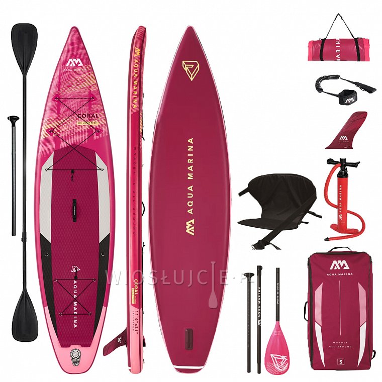 Deska SUP AQUA MARINA CORAL Touring 11'6