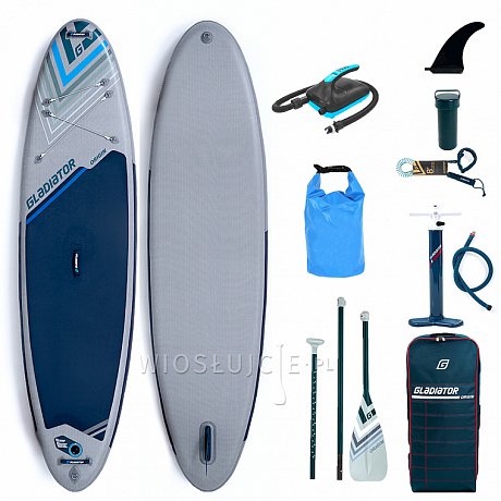 Deska SUP GLADIATOR ORIGIN 10'8 z wiosłem - pompowany S22/S23 (594038)