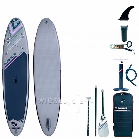 Deska SUP GLADIATOR ORIGIN 10'4 z wiosłem - pompowany paddleboard S22/S23 (594007)