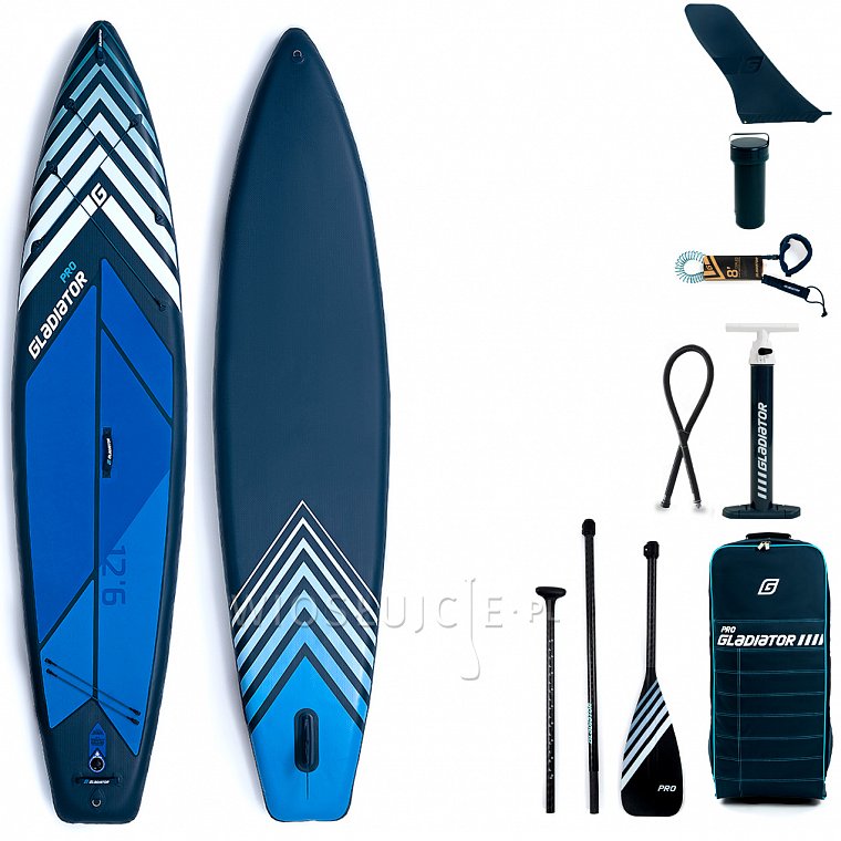 Deska SUP GLADIATOR PRO 12'6 WIDE z wiosłem