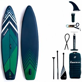 Deska SUP GLADIATOR PRO 11'6 z wiosłem - pompowany paddleboard S22/S23 (594144)