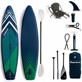 Deska SUP GLADIATOR PRO 11'6 z wiosłem - pompowany paddleboard S22/S23 (594144)