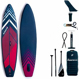 Deska SUP GLADIATOR PRO 11'4 z wiosłem - pompowany paddleboard S22/S23 (594137)