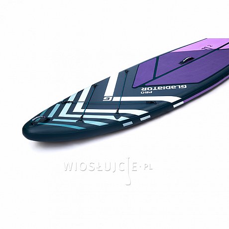 Deska SUP GLADIATOR PRO 11'2 z wiosłem model 2022  - pompowany paddleboard (94120)