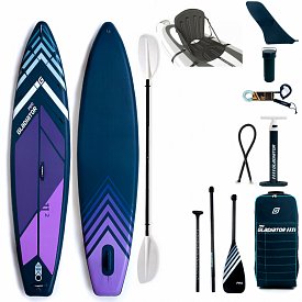 Deska SUP GLADIATOR PRO 11'2 z wiosłem - pompowany paddleboard S22/S23 (594120)