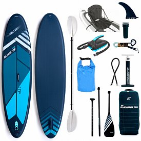 Deska SUP GLADIATOR PRO 10'6 z wiosłem - pompowany paddleboard S22/S23 (594106)