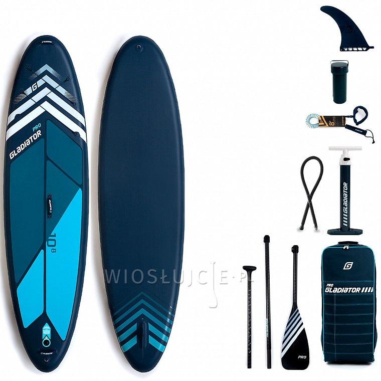 Deska SUP GLADIATOR PRO 10'8 z wiosłem model 2022