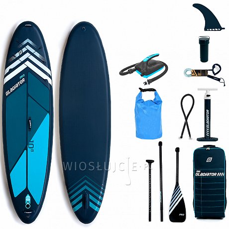 Deska SUP GLADIATOR PRO 10'8 z wiosłem - pompowany paddleboard S22/S23 (594113)