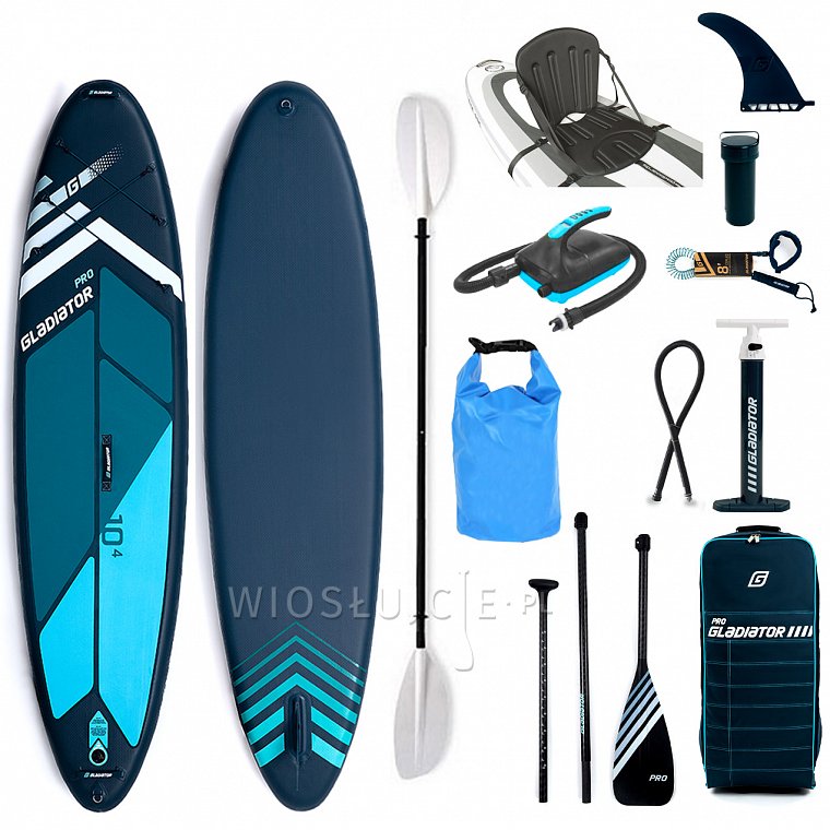 Deska SUP GLADIATOR PRO 10'4 z wiosłem model 2022