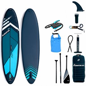 Deska SUP GLADIATOR PRO 10'4 z wiosłem - pompowany paddleboard S22/S23 (594090)