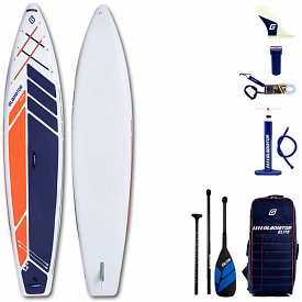 Deska SUP GLADIATOR ELITE 12'6 TOURING z wiosłem - pompowany paddleboard S22/S23 (594243)