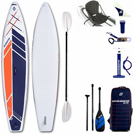 Deska SUP GLADIATOR ELITE 12'6 TOURING z wiosłem - pompowany paddleboard S22/S23 (594243)