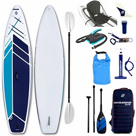 Deska SUP GLADIATOR ELITE 11'4 TOURING z wiosłem - pompowany paddleboard S22/S23 (594205)