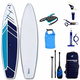 Deska SUP GLADIATOR ELITE 11'4 TOURING z wiosłem - pompowany paddleboard S22/S23 (594205)